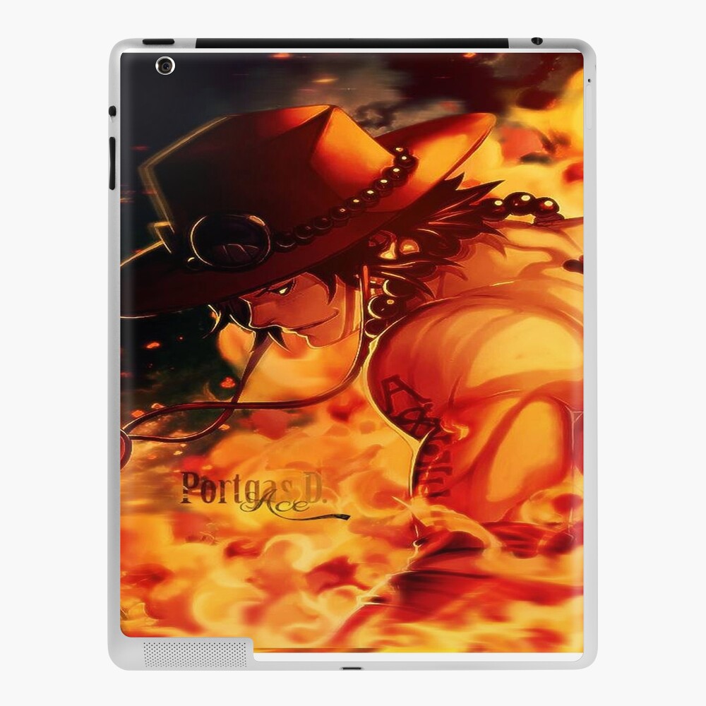Portgas D Ace Rip Ipad Case Skin By Jstorepro Redbubble