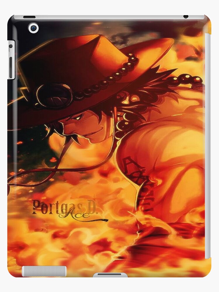 Portgas D Ace Rip Ipad Case Skin By Jstorepro Redbubble