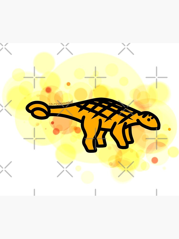 orange ankylosaurus