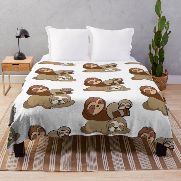 Item preview, Cute Sleeping Lazy Sloth Stacked designed and sold by gigipl7.