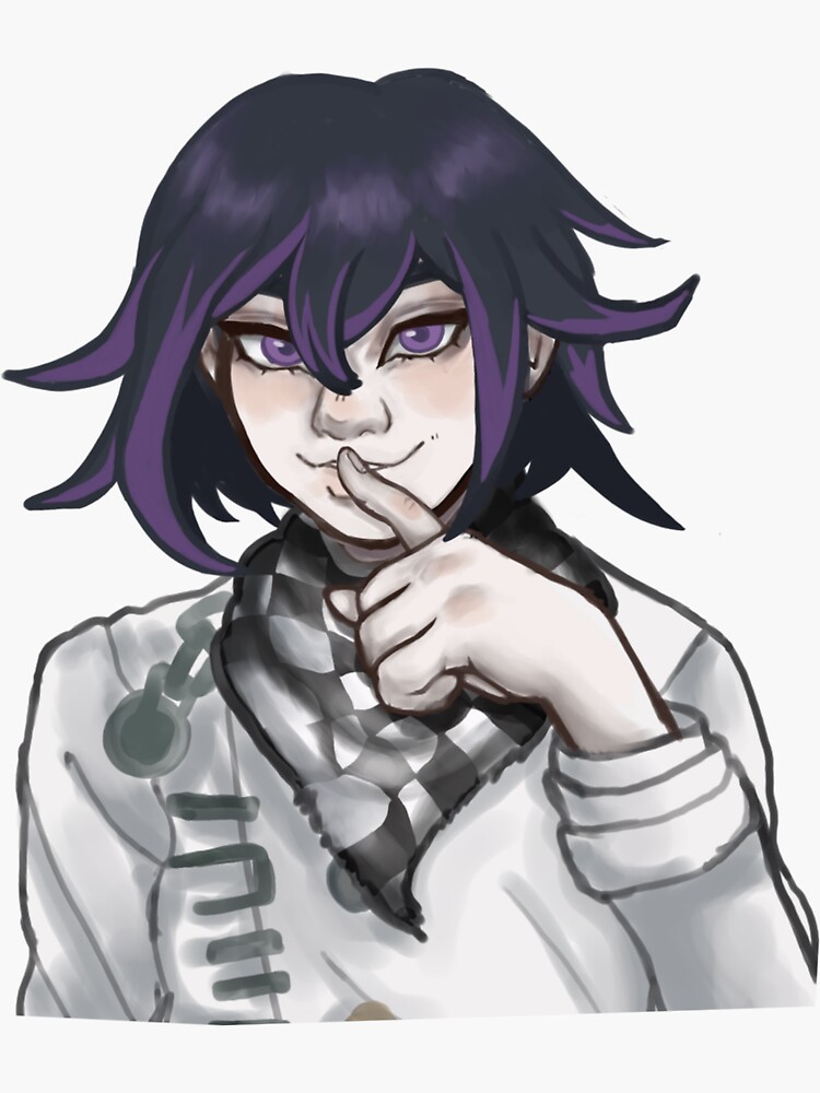 &quot;Kokichi Oma&quot; Sticker by guavah Redbubble