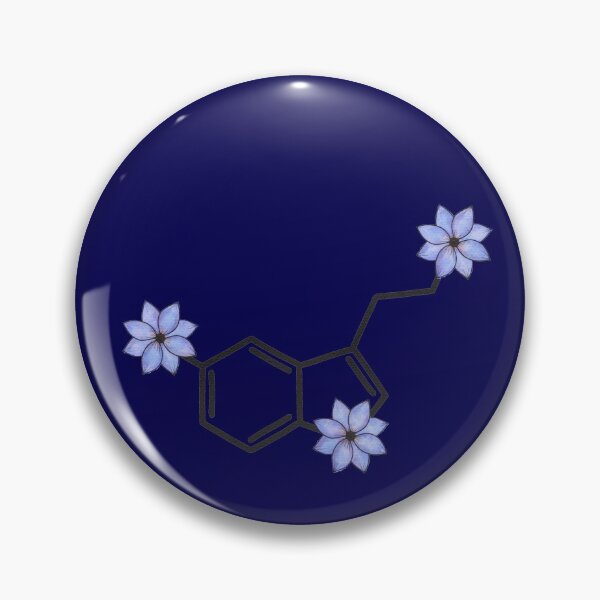 Item preview, Serotonin - Blue floral designed and sold by the-bangs.