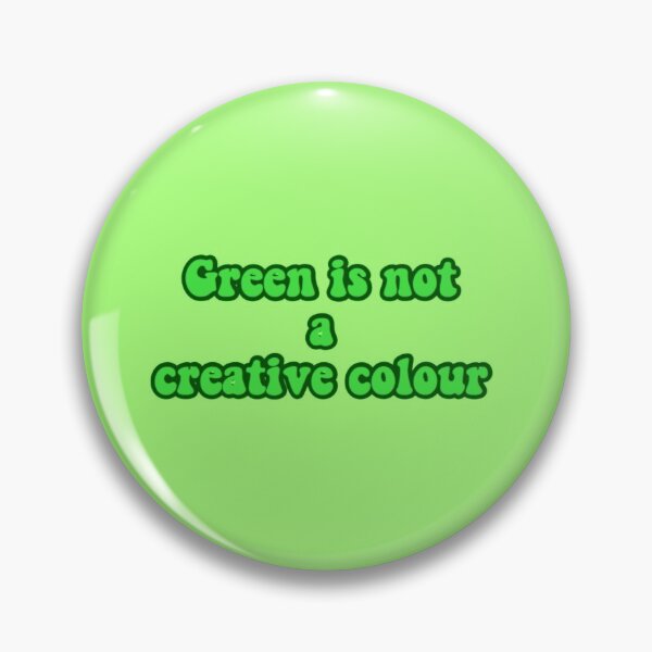 Item preview, green is not a creative colour designed and sold by faerieyoo.