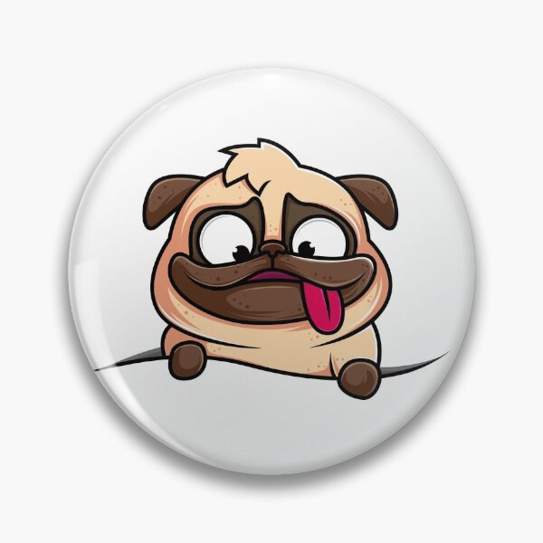 Item preview, A Cute Pug Puppy designed and sold by LADYGOODMOOD.