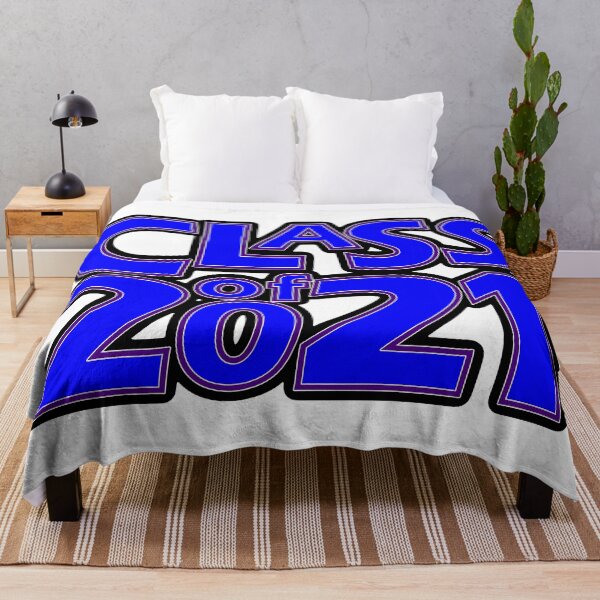 Item preview, Grad Class of 2021 Blue with a Dark Purple Border designed and sold by gkillerb.