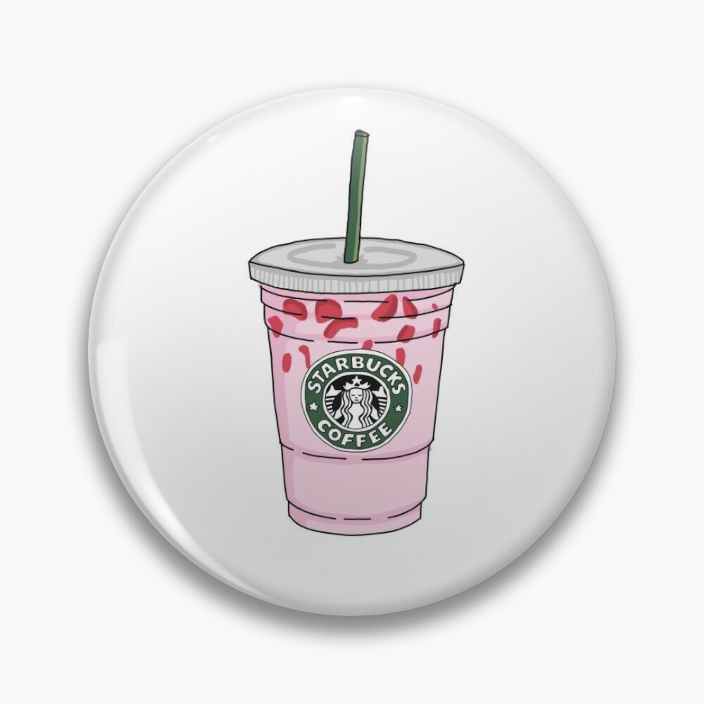 starbucks pink drink Sticker for Sale by audreyelizabeh