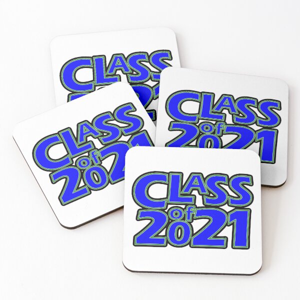 Item preview, Grad Class of 2021 Blue with a Green Border designed and sold by gkillerb.