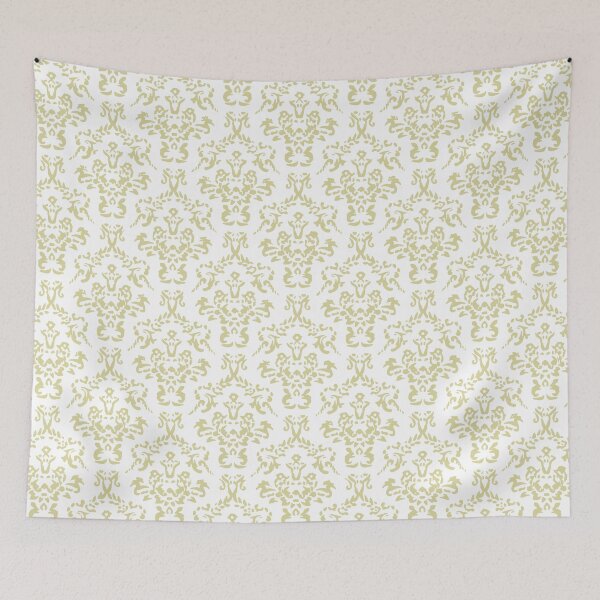 Item preview, Cream Damask designed and sold by eddyscanyon.