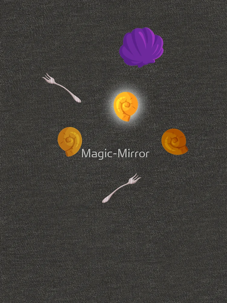 Thumbnail 6 of 6, Zipped Hoodie, Shell Pattern designed and sold by Magic-Mirror.