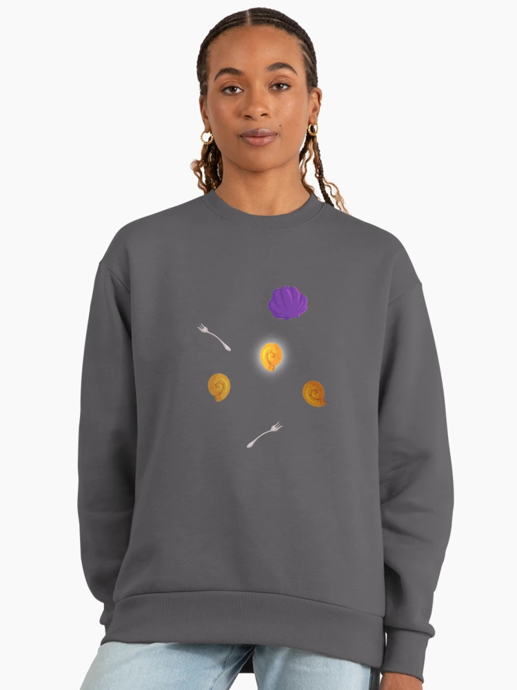 Thumbnail 3 of 6, Premium Oversized Sweatshirt, Shell Pattern designed and sold by Magic-Mirror.