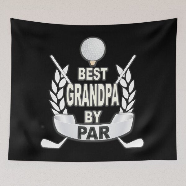 Item preview, BEST GRANDPA BY PAR - FATHERS DAY Design - The Best Golf GRANDDAD - Best gifts for father, grandfather, daddy, papa, granddady, uncle, husband - golf lover designed and sold by BestStuffDepot.