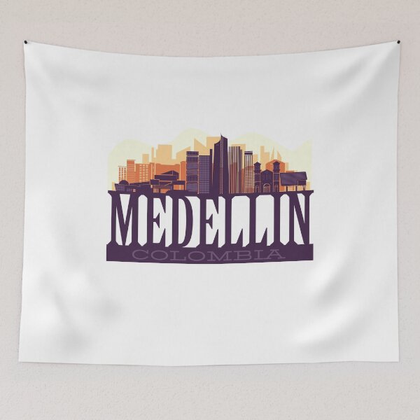 Item preview, Medellin Colombia skyline travel , holiday, my city  designed and sold by FFelder.