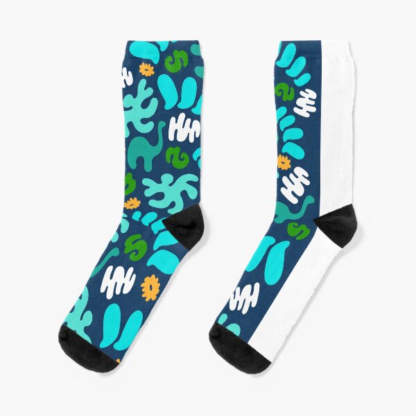 Prehistoric Pattern Socks
