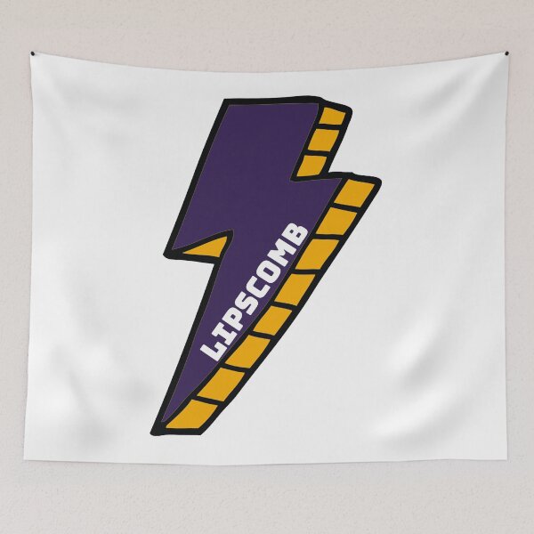 Item preview, Lipscomb Lightning Bolt designed and sold by kkosmicki.