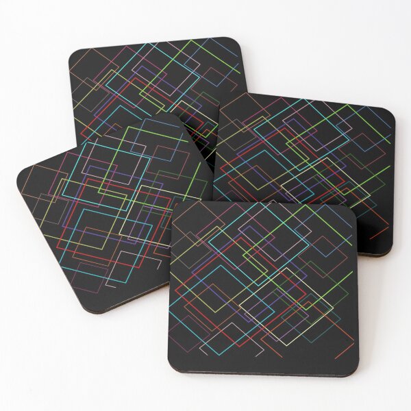 Item preview, Neon Boxes Overlaying designed and sold by Maddyprints.