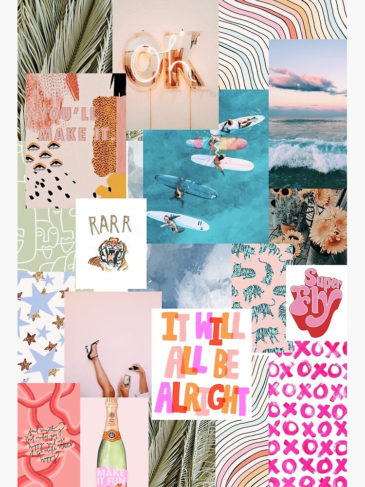 Pink collage aesthetic l pink aesthetics