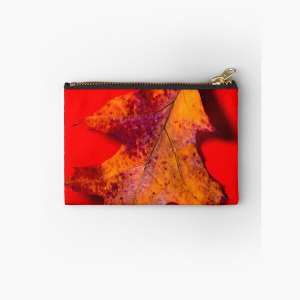 Item preview, Autumn Oak Leaf on Red designed and sold by FOLK ART FUSION.