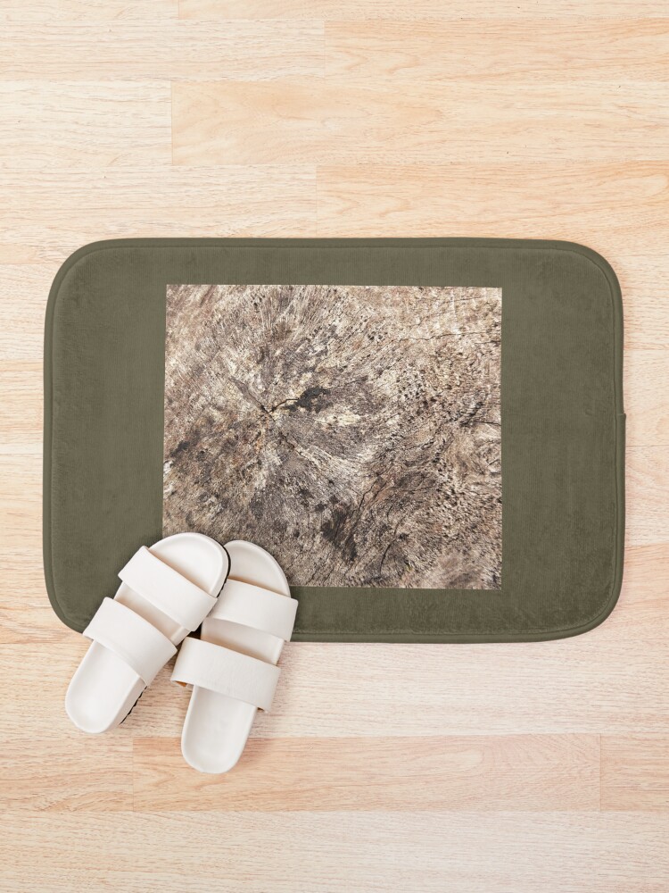 Thumbnail 1 of 6, Bath Mat, The Tree Stump designed and sold by Fara.