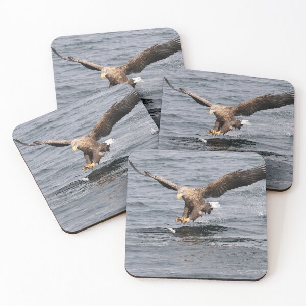 Item preview, White tailed eagle fishing designed and sold by Marion Joncheres.
