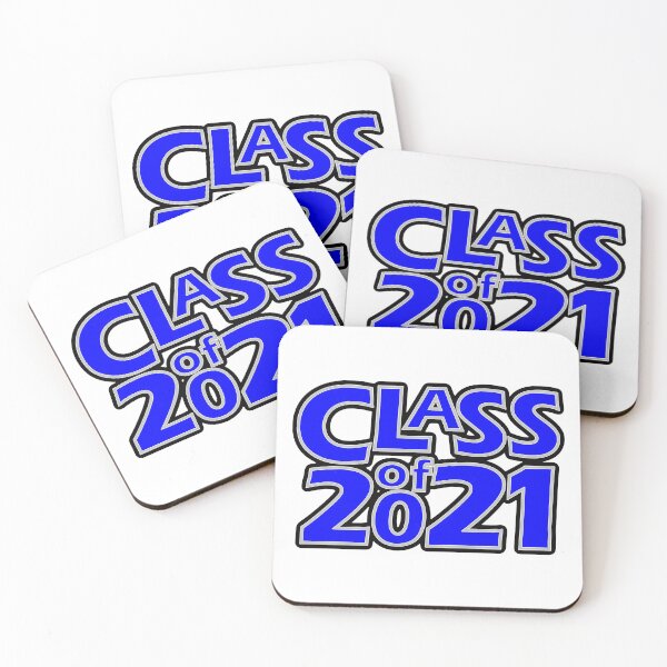 Item preview, Grad Class of 2021 Blue with a Silver Border designed and sold by gkillerb.