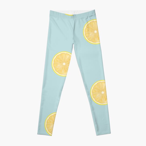 Lemon Yellow Leggings for Sale by ColorEffects