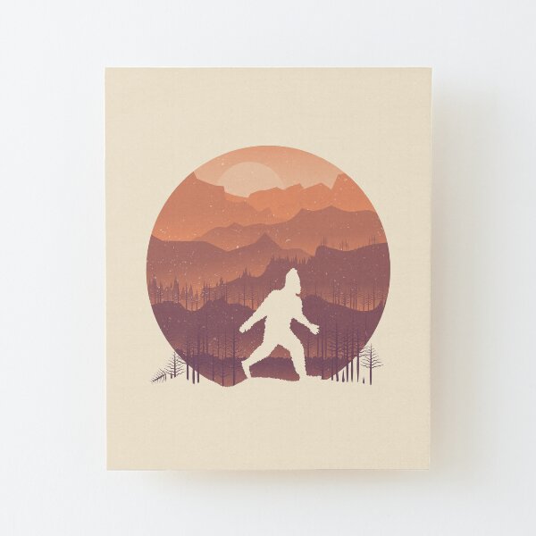 Humans are real... Wood Mounted Print