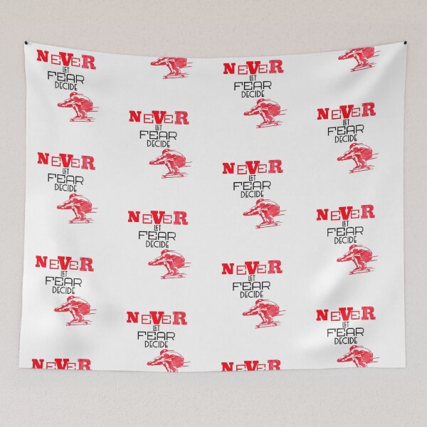 Item preview, NEVER LET FEAR DECIDE designed and sold by Ethos Bubbles.