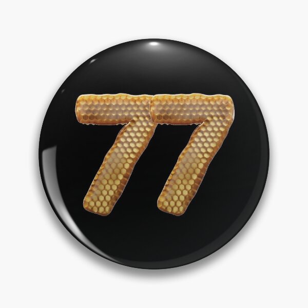 Item preview, 77 Number 3d Honey Numbers Font designed and sold by HelloFromAja.