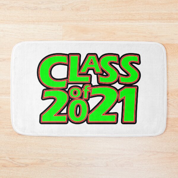 Item preview, Grad Class of 2021 Bright Green with a Bright Red Border designed and sold by gkillerb.