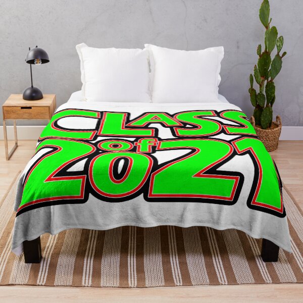 Item preview, Grad Class of 2021 Bright Green with a Bright Red Border designed and sold by gkillerb.