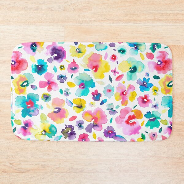 Item preview, Watercolor Colorful Tropical Flowers  designed and sold by ninoladesign.