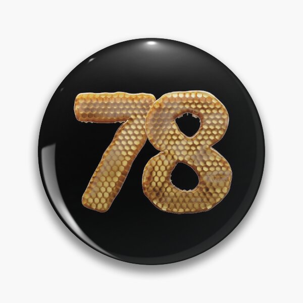 Item preview, 78 Number 3d Honey Numbers Font designed and sold by HelloFromAja.