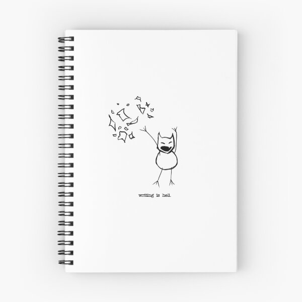 Item preview, Writing Is Hell designed and sold by webgeekist.