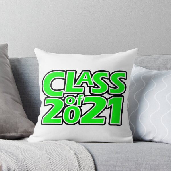 Item preview, Grad Class of 2021 Bright Green with a White Border designed and sold by gkillerb.