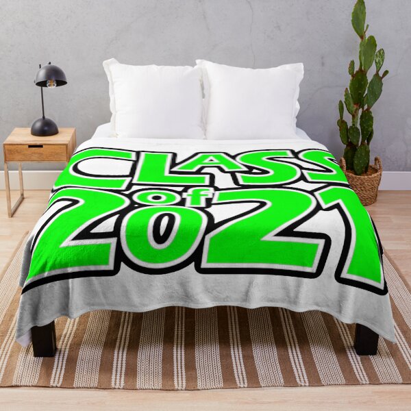 Item preview, Grad Class of 2021 Bright Green with a White Border designed and sold by gkillerb.