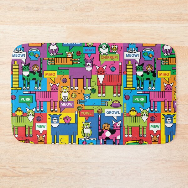 Item preview, Colorful Cats and Critters designed and sold by Lisann.