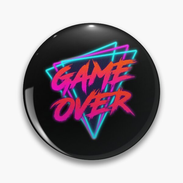 Item preview, Retro Love - Game Over  designed and sold by Zarhan.