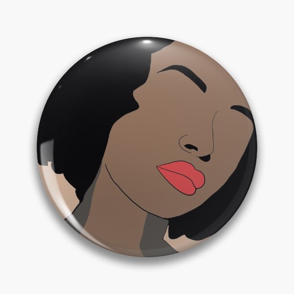 Item preview, Black woman shot hair designed and sold by AnuKumariVerma.