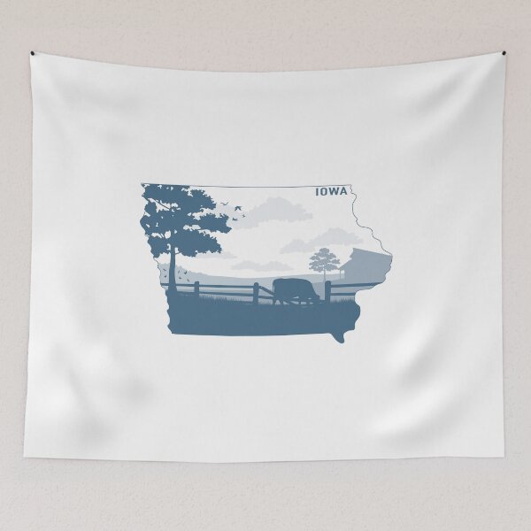 Item preview, Cyan Iowa designed and sold by Clay Heern.