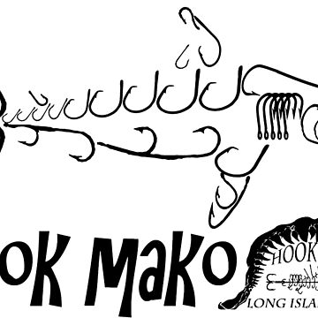 mako shark hooks | Poster