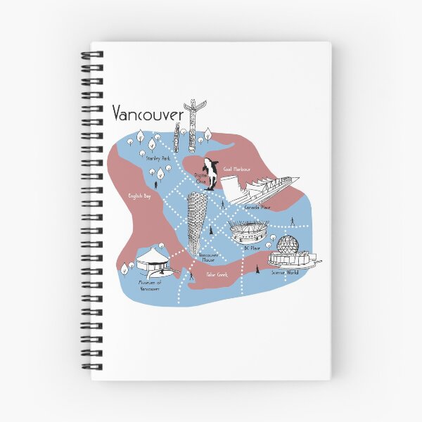 Item preview, Vancouver Map - Original designed and sold by aMano-mapping.