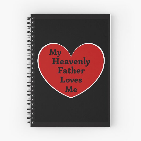 Item preview, My Heavenly Father loves me, Red heart, BoRoWoB1 designed and sold by AnnaBBS.