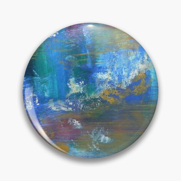 Aperçu de l'œuvre Résumé en bleu clair créée et vendue par amberkstudios.