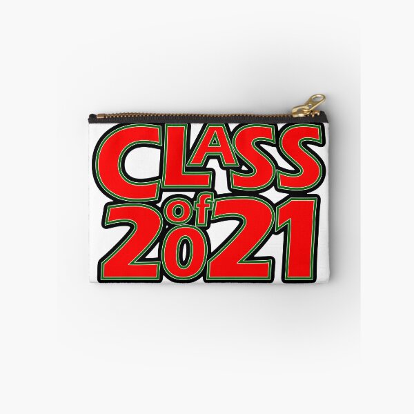 Item preview, Grad Class of 2021 Bright Red with a Dark Green Border designed and sold by gkillerb.