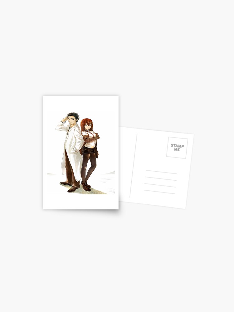 World Line Steins Gate Postcard By Jstorepro Redbubble