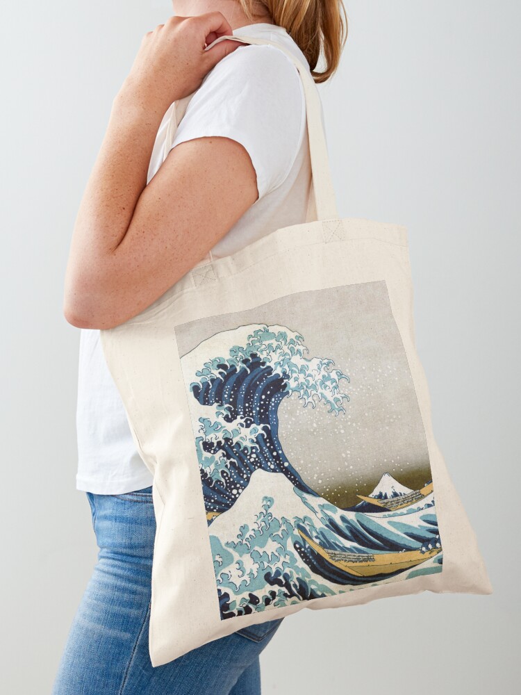 The great wave, famous Japanese artwork