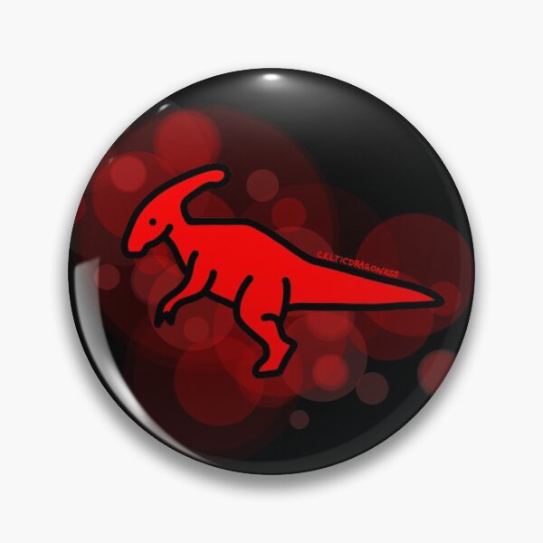 Item preview, Red Parasorolophus  Rainbow Dinosaurs Series  designed and sold by CelticDragoness.