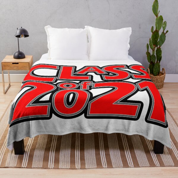 Item preview, Grad Class of 2021 Bright Red with a Grey Border designed and sold by gkillerb.