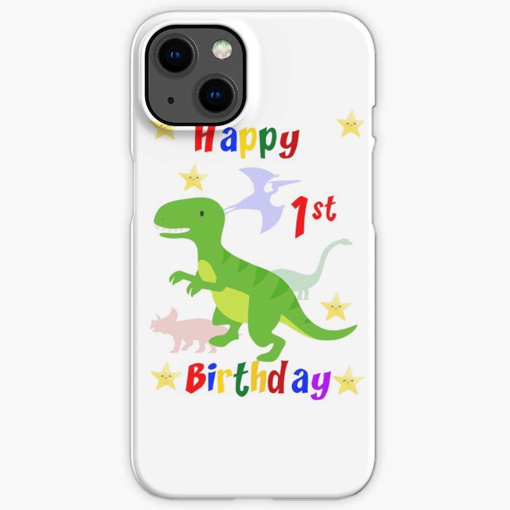 Cute Dinosaur 1st Birthday Art Board Print By Suziigifts Redbubble