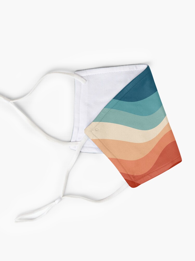 Alternate view of Retro style waves Mask